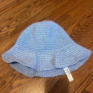 Madewell Blue Straw Hat